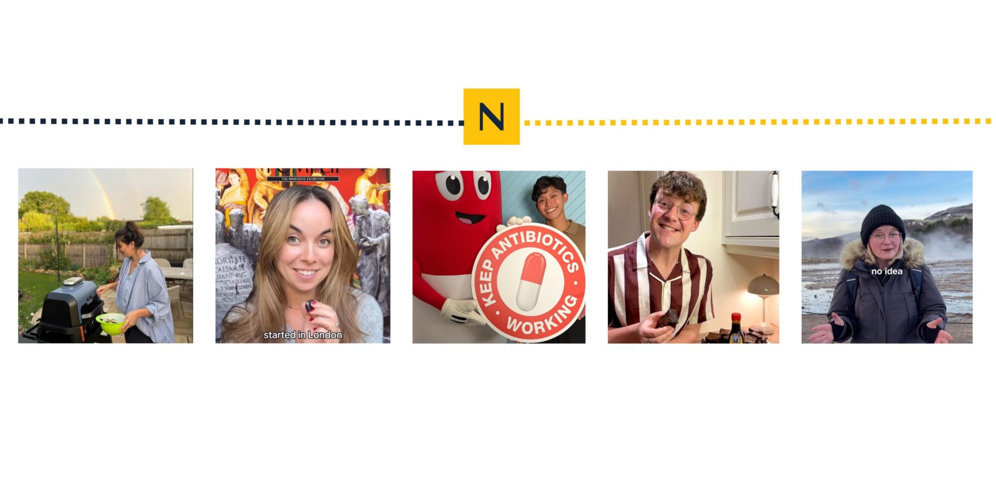 Campaigns banner for website